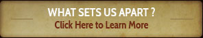 What sets us apart